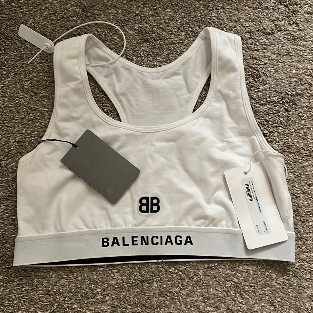 Brand new balenciaga bra top